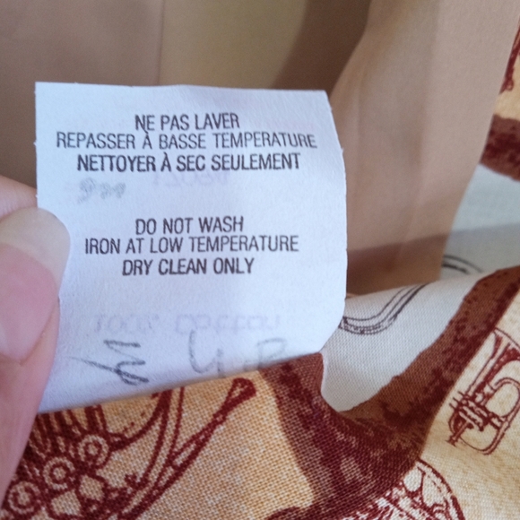 Vintage Cinnamon Sea Musical themed Blazer 100% cotton - Picture 8 of 11